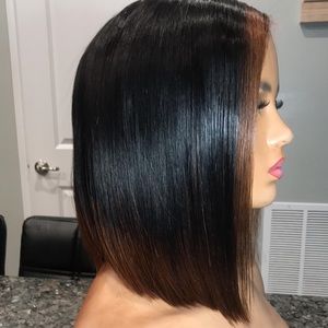Brazilian Human Hair Asymmetrical Cut